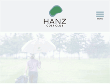 Tablet Screenshot of hanzgolf.com